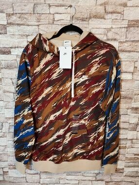 Nike Multicolor Camouflage Men's Hoodie Brand New
